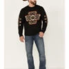 Pendleton Men's Shetland Wool Washable Crew Sweater - Heather Black 1 Pendleton Men's Shetland Wool Washable Crew Sweater - Heather Black -Western Cowboy Equipment Store 2000345188 020 P2