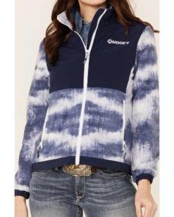 Hooey Women's Solid Print Color Block Zip-Front Tech Jacket 9 Hooey Women's Solid Print Color Block Zip-Front Tech Jacket -Western Cowboy Equipment Store 2000345373 410 P2