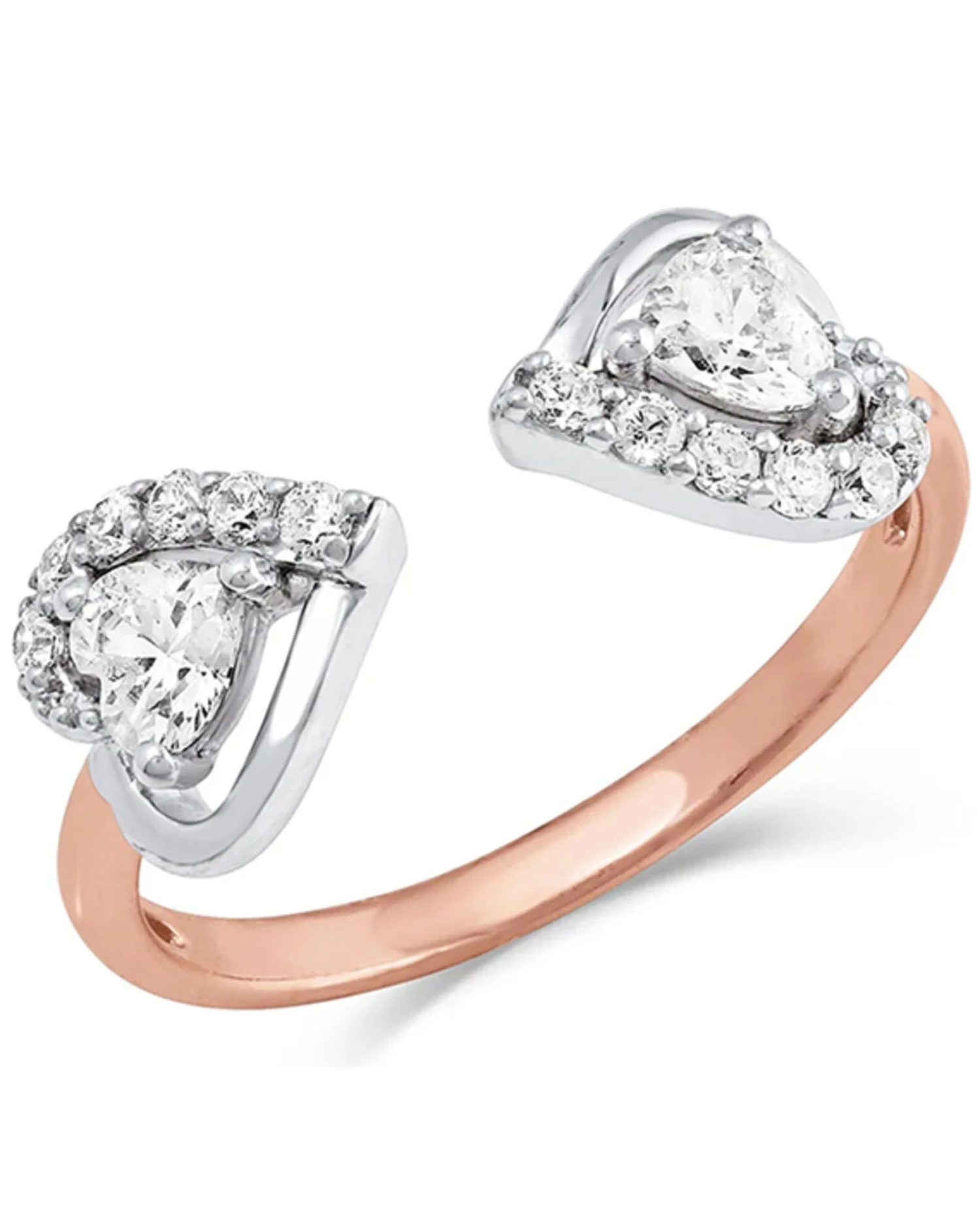 Montana Silversmiths Women's Love Points To You Open Heart Ring 3 Montana Silversmiths Women's Love Points To You Open Heart Ring