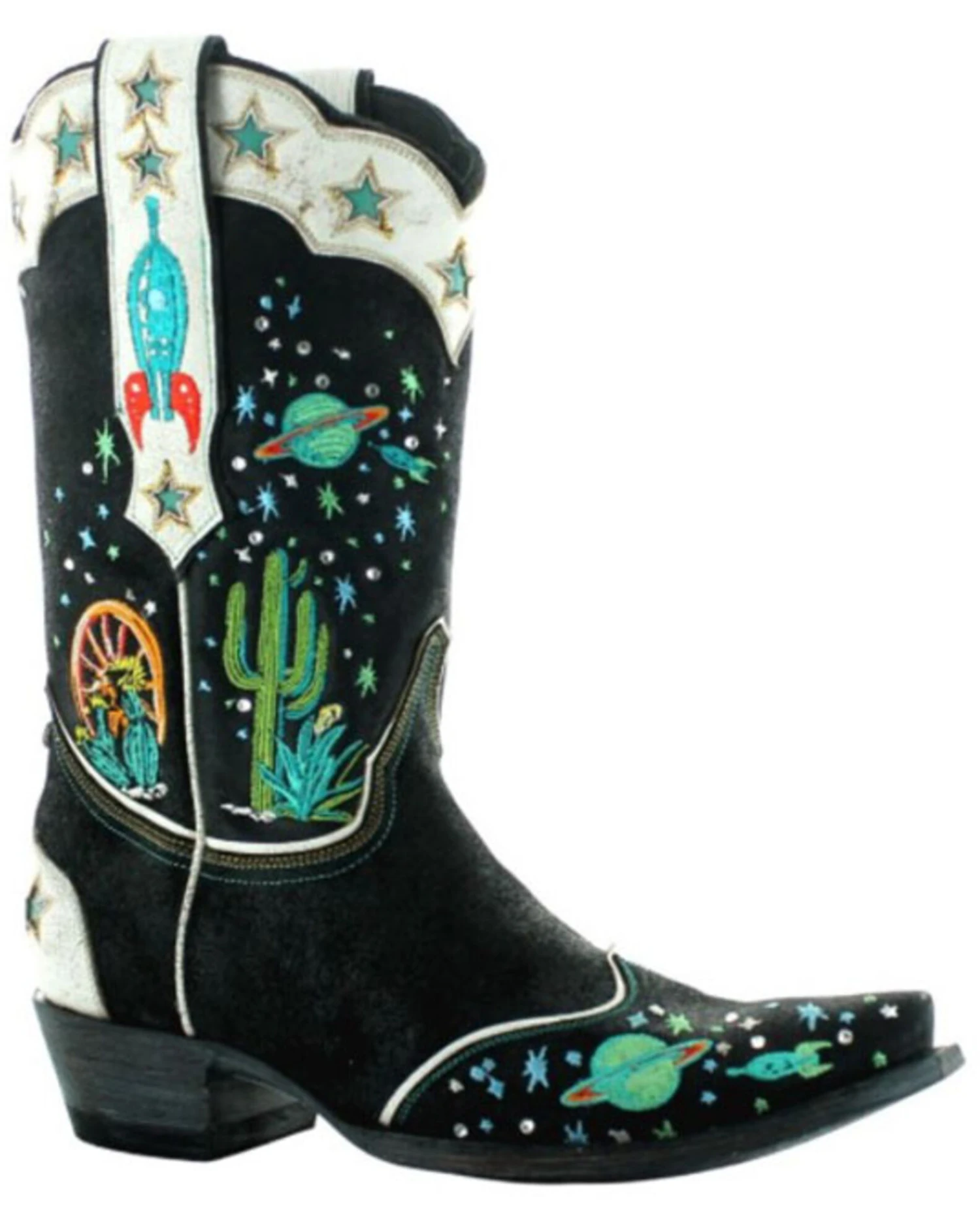 Double D Ranch Women's Space Cowboy Western Boots - Snip Toe 3 Double D Ranch Women's Space Cowboy Western Boots - Snip Toe
