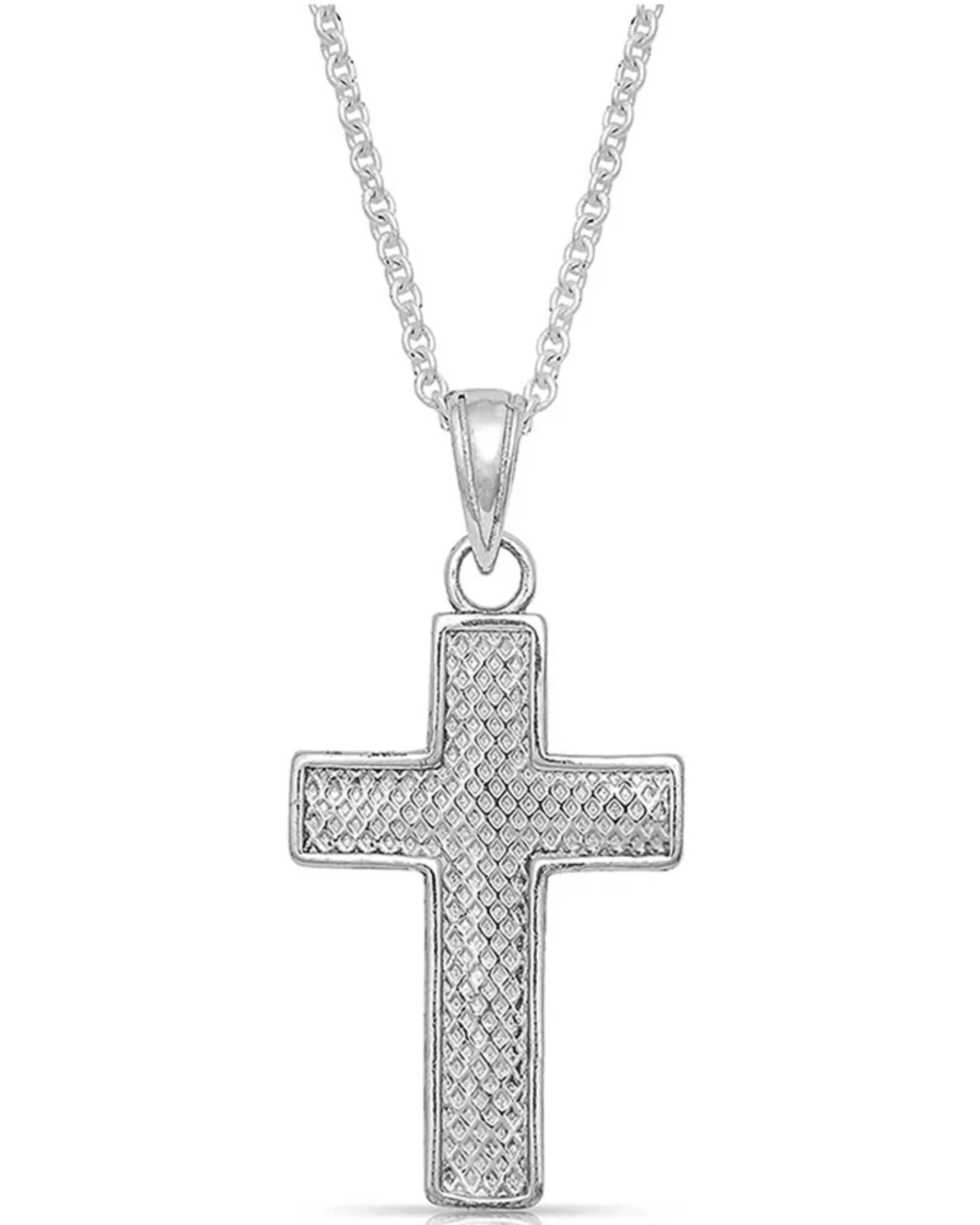 Montana Silversmiths Women's Captured In The Faith Cross Necklace 4 Montana Silversmiths Women's Captured In The Faith Cross Necklace - Image 2