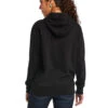 Ariat Women's Black R.E.A.L Mexico Embroidered Logo Pullover Hoodie - Plus 1 Ariat Women's Black R.E.A.L Mexico Embroidered Logo Pullover Hoodie - Plus -Western Cowboy Equipment Store 2000347975 001 P3