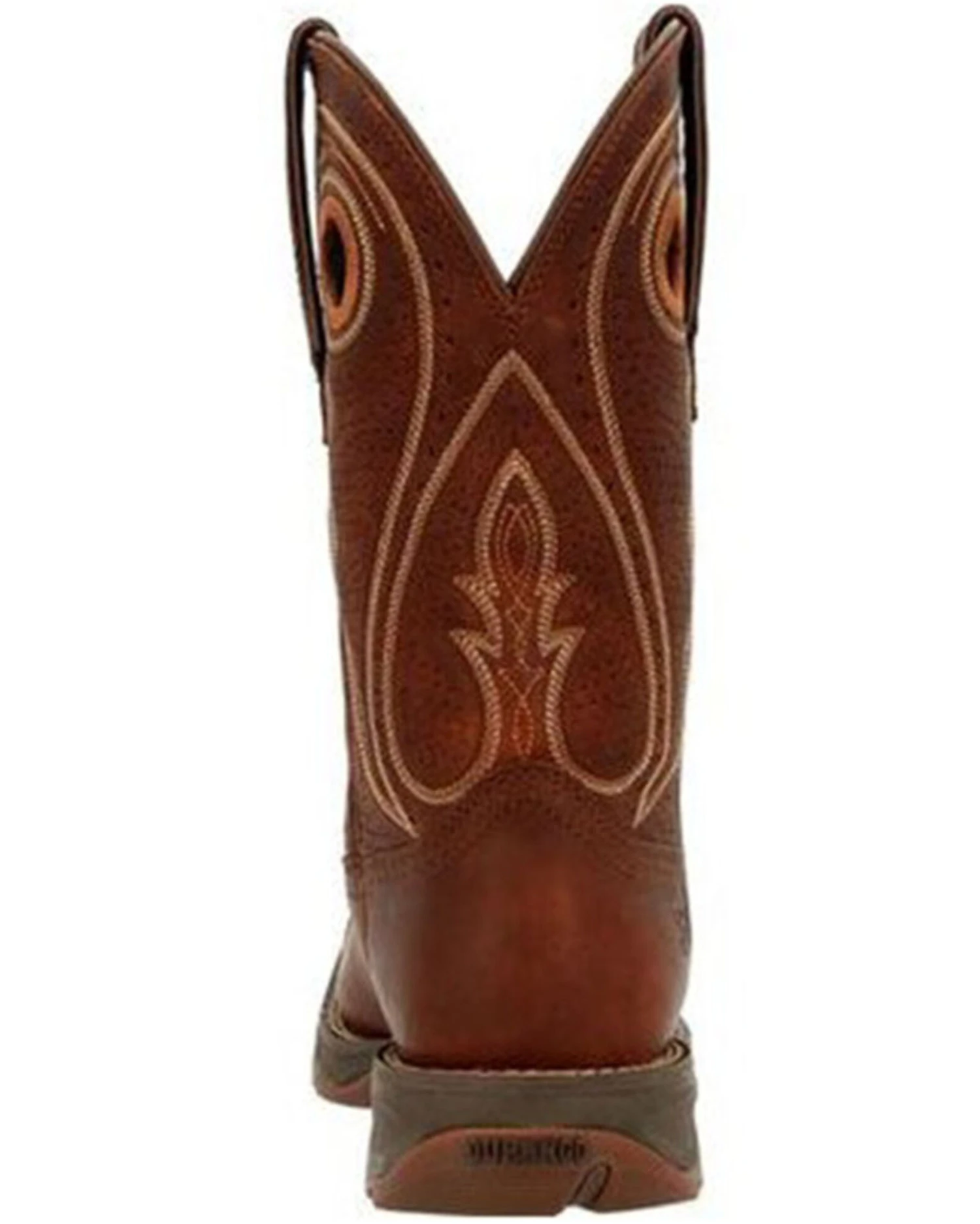 Durango Women's Chestnut Lady Rebel Western Boots - Square Toe 5 Durango Women's Chestnut Lady Rebel Western Boots - Square Toe - Image 3