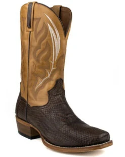 Dan Post Men's Exotic Snake Skin Western Boots - Square Toe -Western Cowboy Equipment Store 2000349220 200 P1