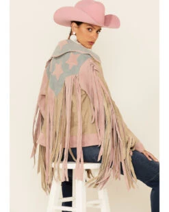 Understated Leather Women's American Woman Fringe Snap-Front Suede Jacket 8 Understated Leather Women's American Woman Fringe Snap-Front Suede Jacket -Western Cowboy Equipment Store 2000349987 280 P1