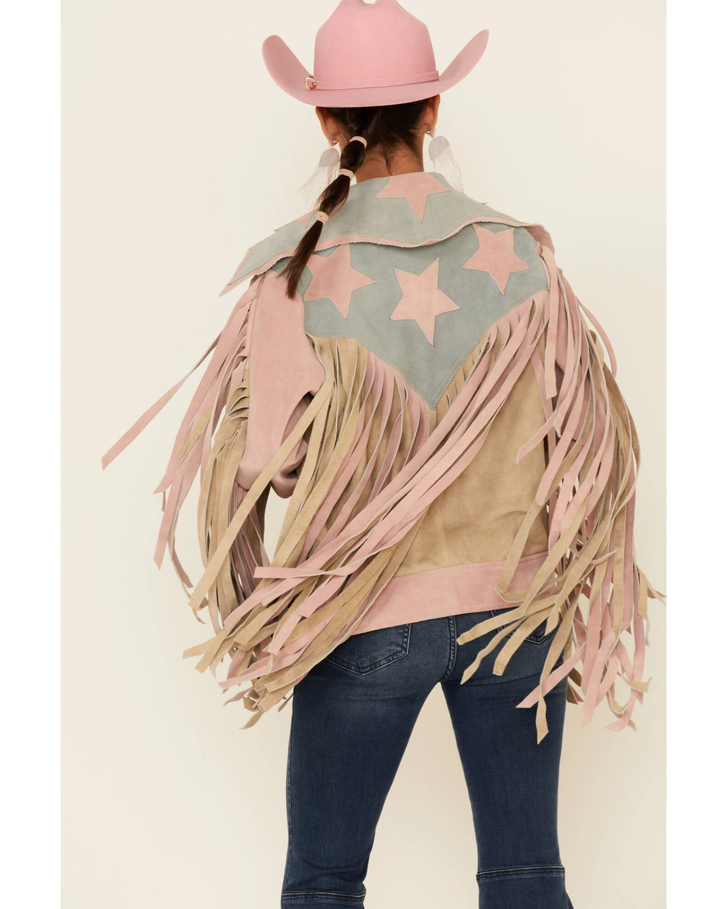 Understated Leather Women's American Woman Fringe Snap-Front Suede Jacket 3 Understated Leather Women's American Woman Fringe Snap-Front Suede Jacket