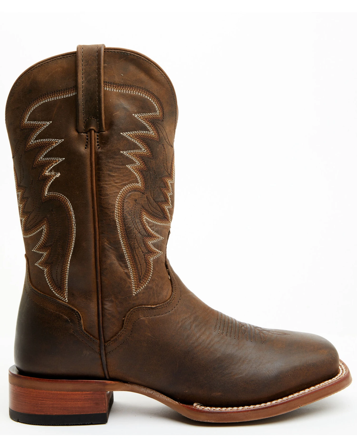 El Dorado Men's Bay Western Boots - Broad Square Toe 3 El Dorado Men's Bay Western Boots - Broad Square Toe