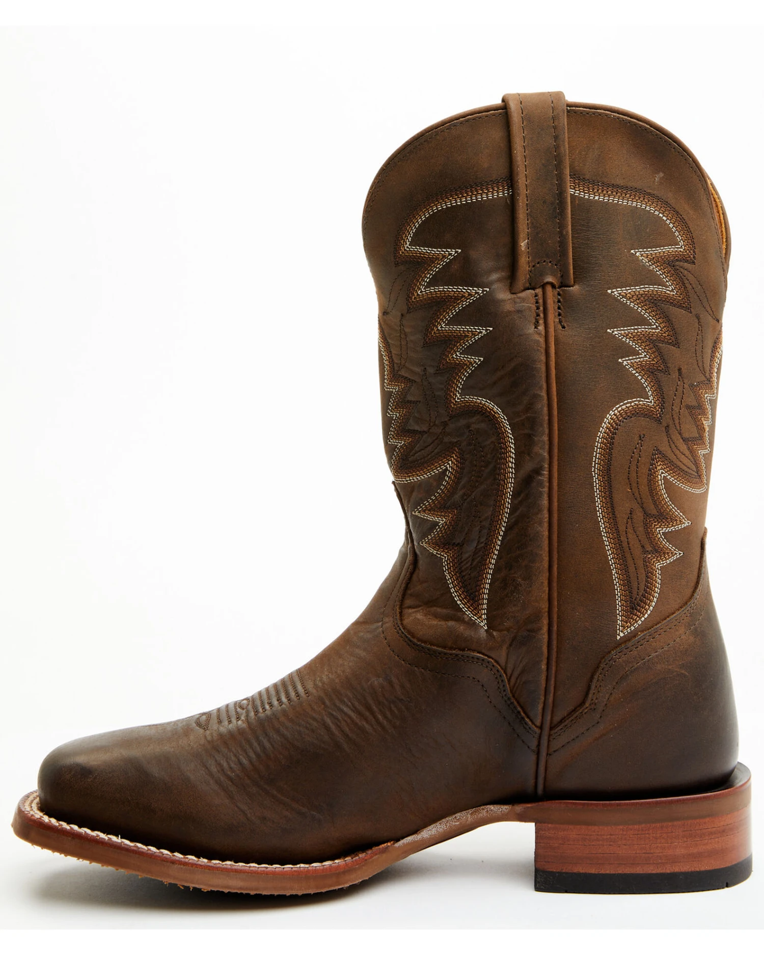 El Dorado Men's Bay Western Boots - Broad Square Toe 4 El Dorado Men's Bay Western Boots - Broad Square Toe - Image 2