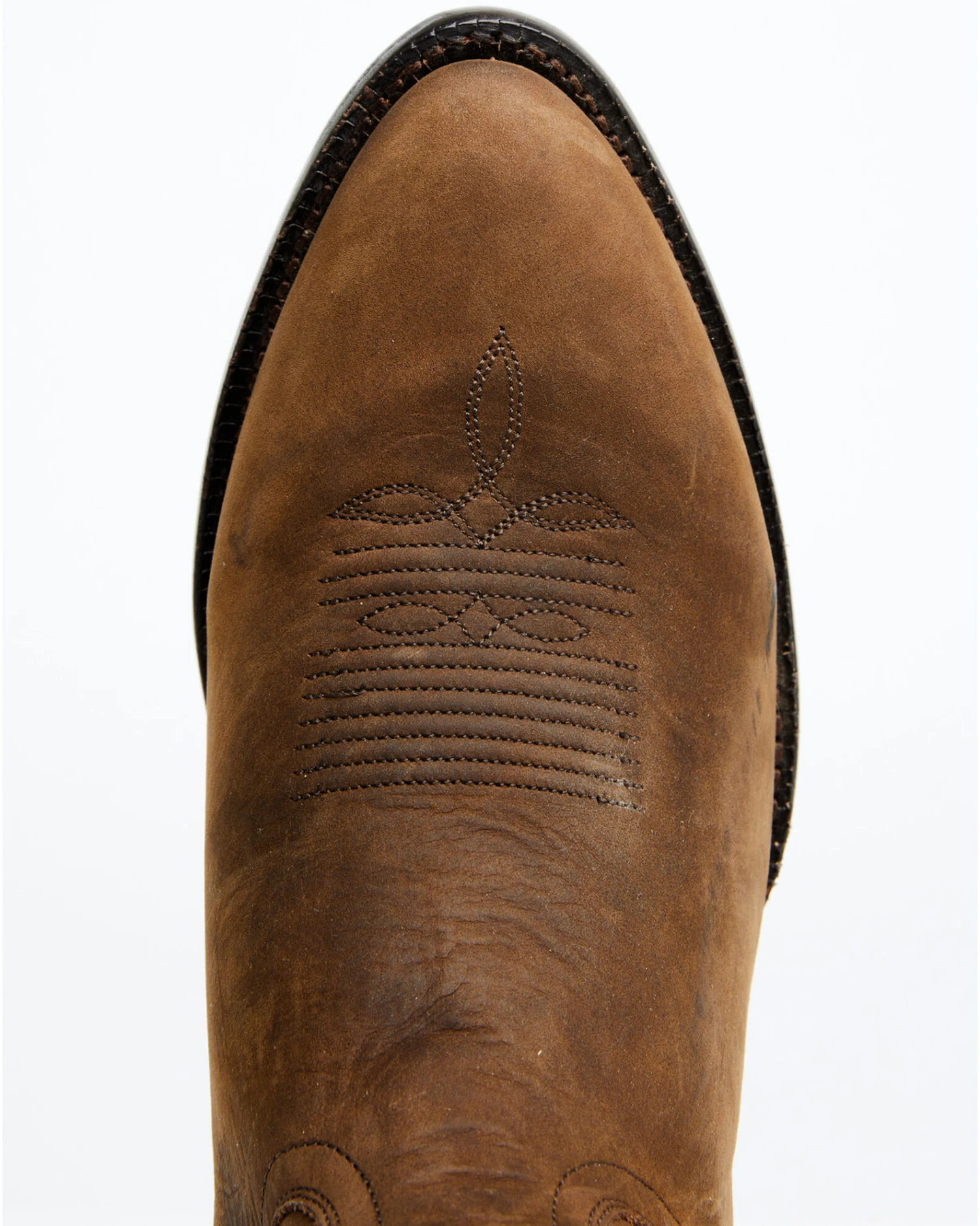 El Dorado Men's Brown Western Boots - Round Toe 5 El Dorado Men's Brown Western Boots - Round Toe - Image 3