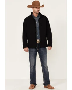 Cody James Core Men's American Embroidered Sleeve Zip-Front Steamboat Jacket 8 Cody James Core Men's American Embroidered Sleeve Zip-Front Steamboat Jacket -Western Cowboy Equipment Store 2000350755 001 P2