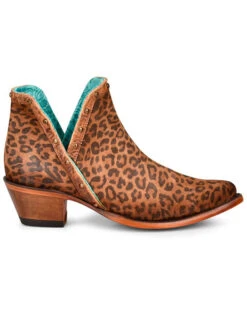 Corral Women's Leopard Print Fashion Booties - Snip Toe 8 Corral Women's Leopard Print Fashion Booties - Snip Toe -Western Cowboy Equipment Store 2000351169 902 P2