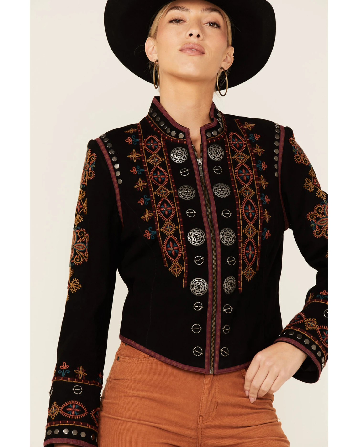 Double D Ranch Women's Ian With The Mohawk Zip-Front Suede Jacket 3 Double D Ranch Women's Ian With The Mohawk Zip-Front Suede Jacket