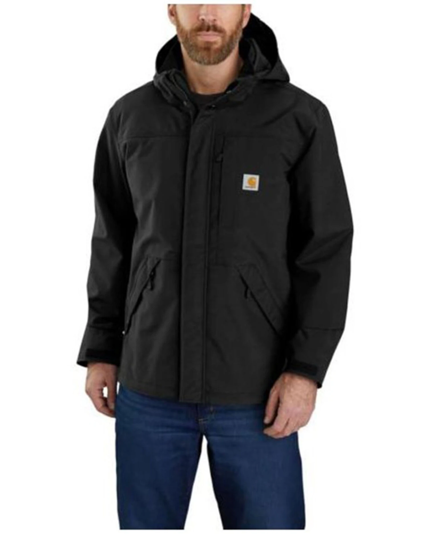 Carhartt Men's Shoreline Storm Defender Loose Heavyweight Zip-Front Work Jacket 4 Carhartt Men's Shoreline Storm Defender Loose Heavyweight Zip-Front Work Jacket - Image 2