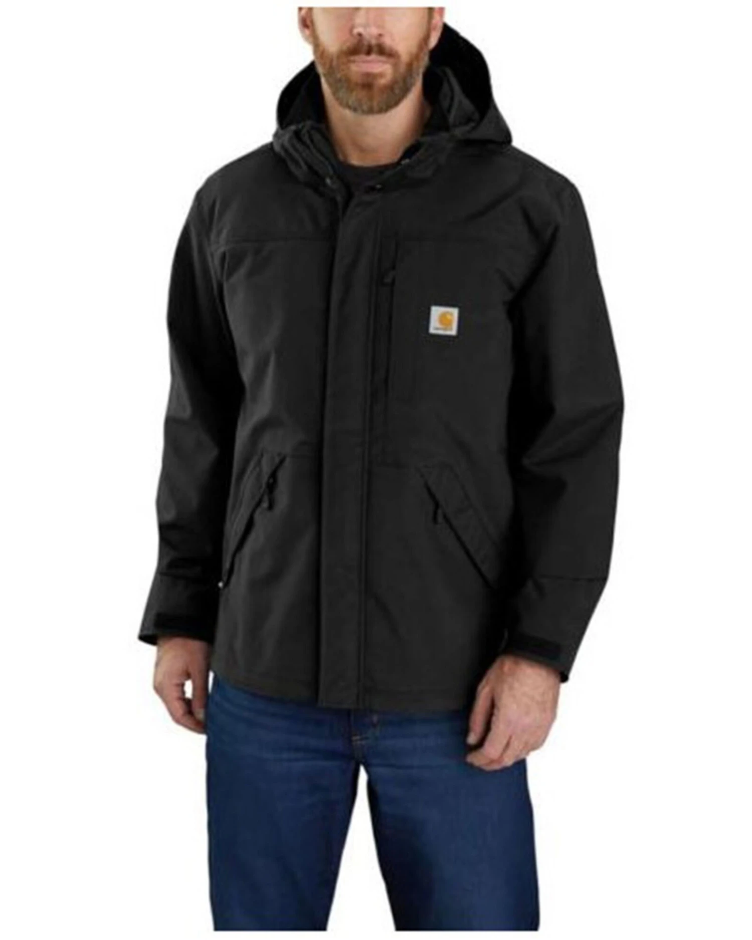 Carhartt Men's Shoreline Storn Defender Loose Heavyweight Zip-Front Work Jacket - Tall 4 Carhartt Men's Shoreline Storn Defender Loose Heavyweight Zip-Front Work Jacket - Tall - Image 2