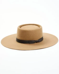 Shyanne Women's 2X Pecan Telescope Wide Brim Wool Felt Western Hat 6 Shyanne Women's 2X Pecan Telescope Wide Brim Wool Felt Western Hat -Western Cowboy Equipment Store 2000354841 202 P1