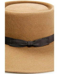 Shyanne Women's 2X Pecan Telescope Wide Brim Wool Felt Western Hat