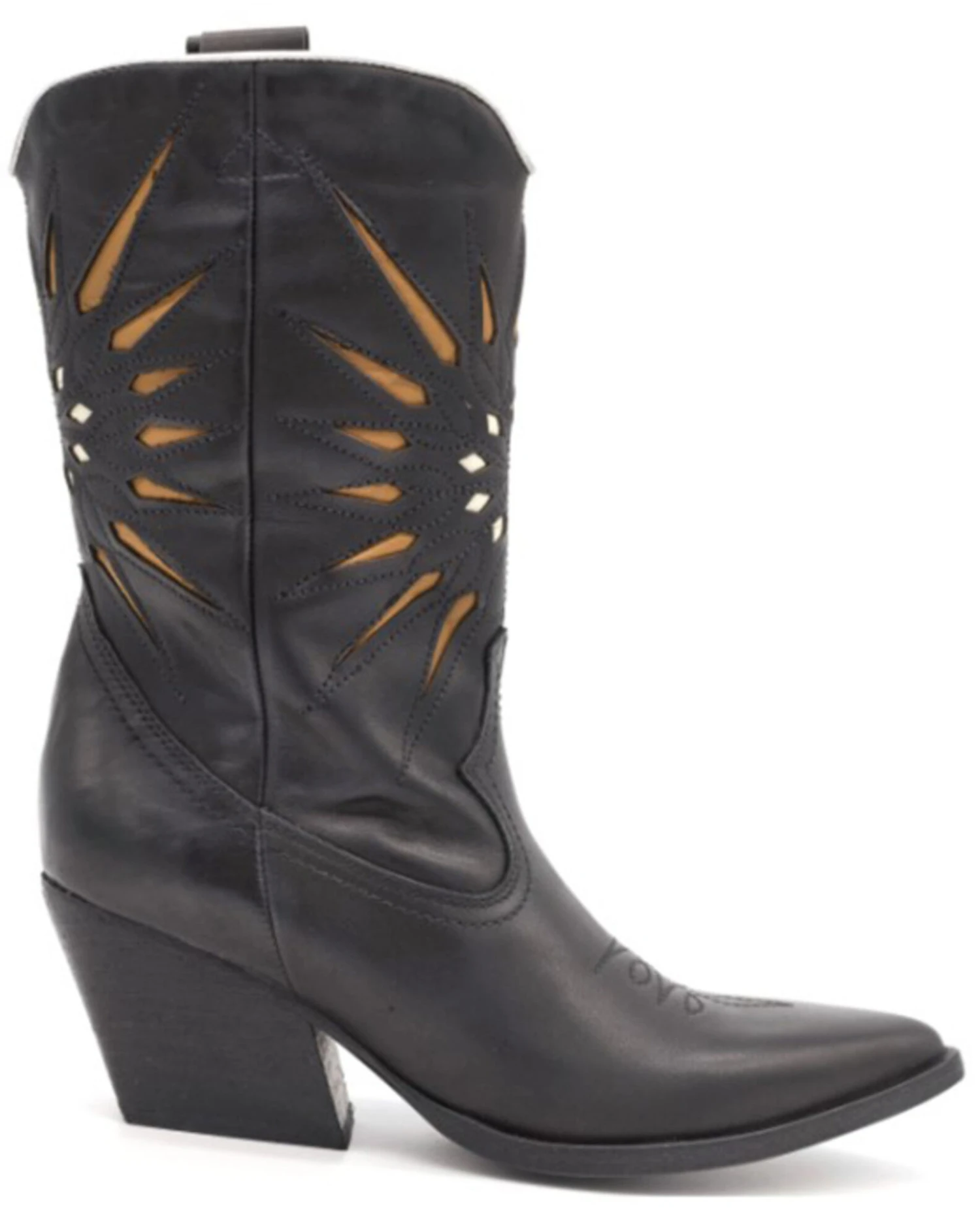 Golo Women's Contrasting Sun Western Boots - Pointed Toe 6 Golo Women's Contrasting Sun Western Boots - Pointed Toe - Image 4