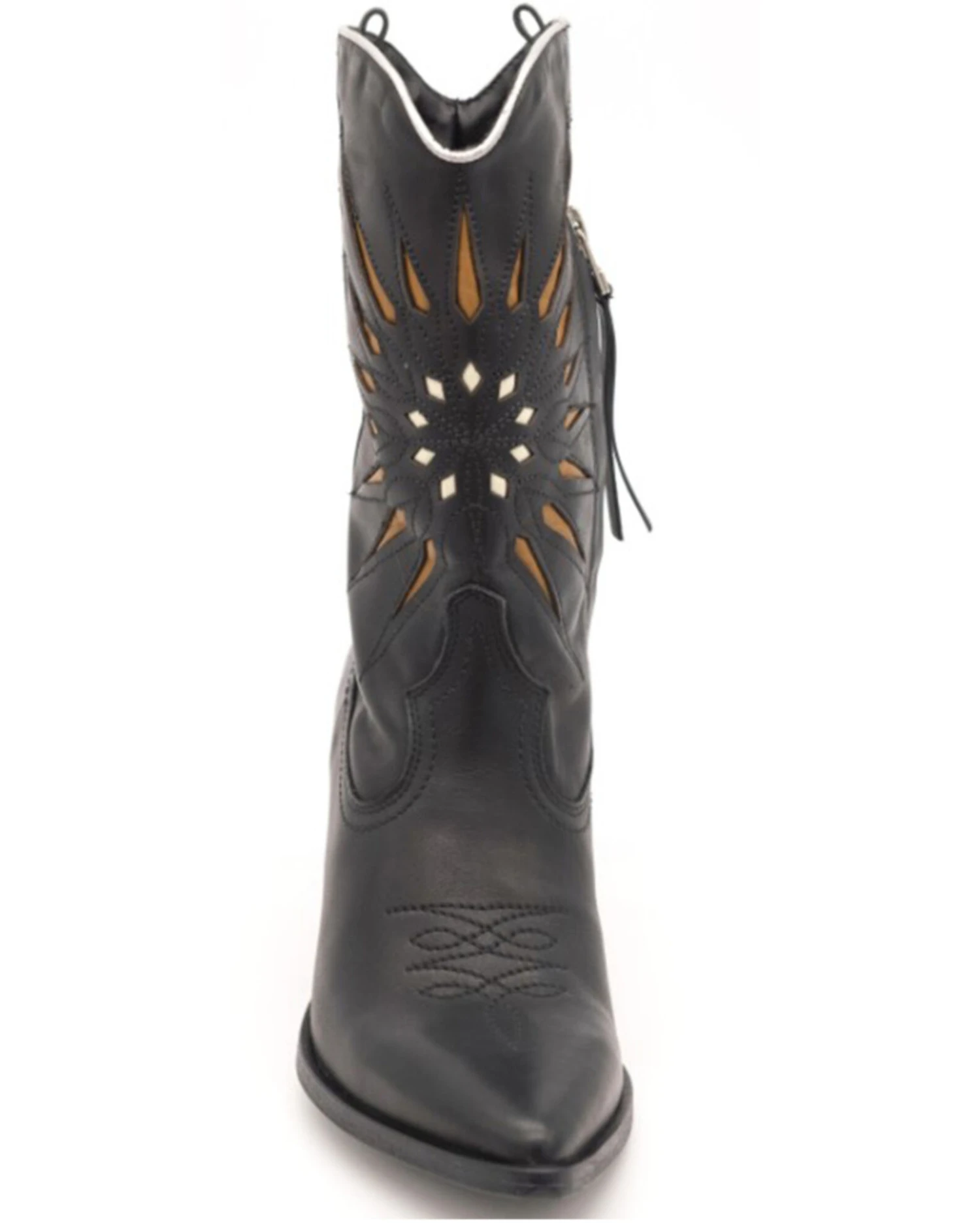 Golo Women's Contrasting Sun Western Boots - Pointed Toe 4 Golo Women's Contrasting Sun Western Boots - Pointed Toe - Image 2