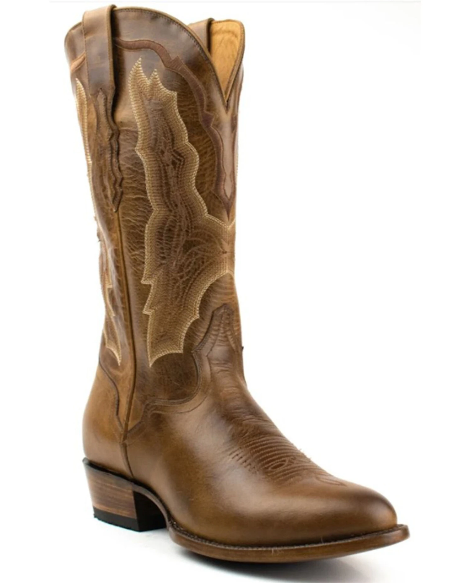 El Dorado Men's Embroidered Design Western Boots - Medium Toe 9 El Dorado Men's Embroidered Design Western Boots - Medium Toe - Image 7