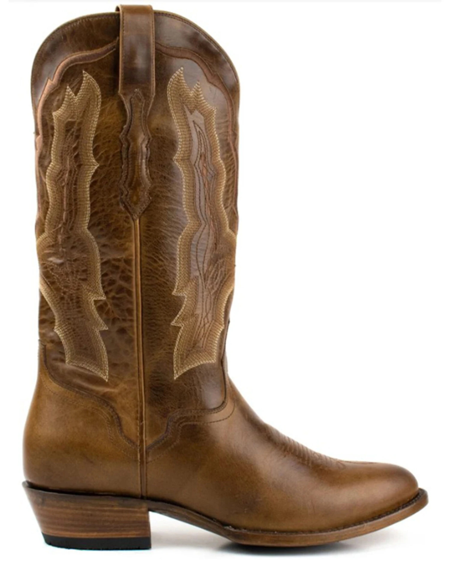 El Dorado Men's Embroidered Design Western Boots - Medium Toe 8 El Dorado Men's Embroidered Design Western Boots - Medium Toe - Image 6