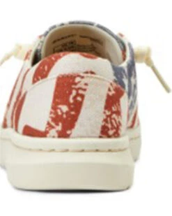 Ariat Women's Distressed Flag Print Hilo Flx Foam Slip-On Casual Shoe 9 Ariat Women's Distressed Flag Print Hilo Flx Foam Slip-On Casual Shoe -Western Cowboy Equipment Store 2000355207 900 P3