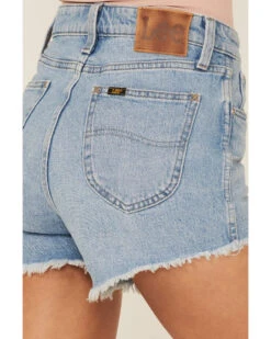 Lee Women's Dealers Choice Vintage Modern High Rise Cut Off Shorts 7 Lee Women's Dealers Choice Vintage Modern High Rise Cut Off Shorts -Western Cowboy Equipment Store 2000356775 400 P4