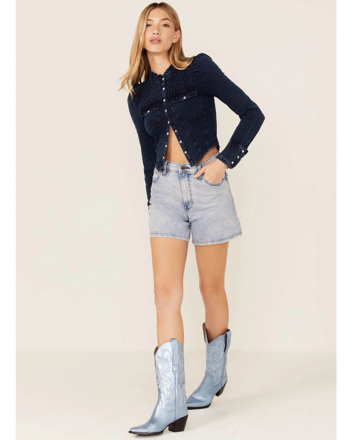 Lee Women's Lady Lee A-Line Shorts 3 Lee Women's Lady Lee A-Line Shorts