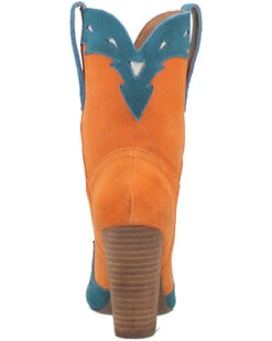 Dingo Women's Spicy Underlay Suede Leather Western Booties - Pointed Toe 12 Dingo Women's Spicy Underlay Suede Leather Western Booties - Pointed Toe -Western Cowboy Equipment Store 2000356788 800 P5