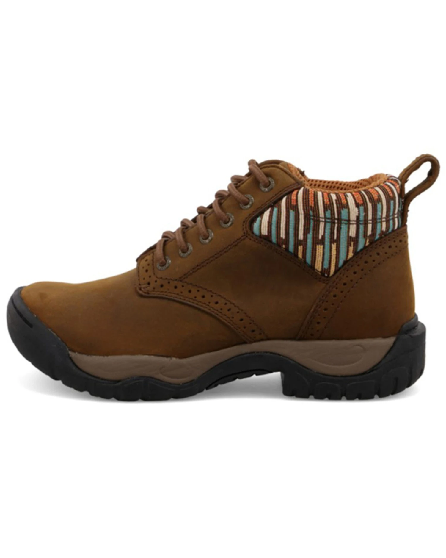 Twisted X Women's 4" All Around Lace-Up Hiking Multi Brown Work Boot - Round Toe 7 Twisted X Women's 4" All Around Lace-Up Hiking Multi Brown Work Boot - Round Toe - Image 5