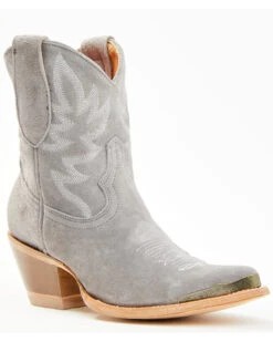 Idyllwind Women's Wheels Suede Booties - Medium Toe 15 Idyllwind Women's Wheels Suede Booties - Medium Toe -Western Cowboy Equipment Store 2000356964 020 P1