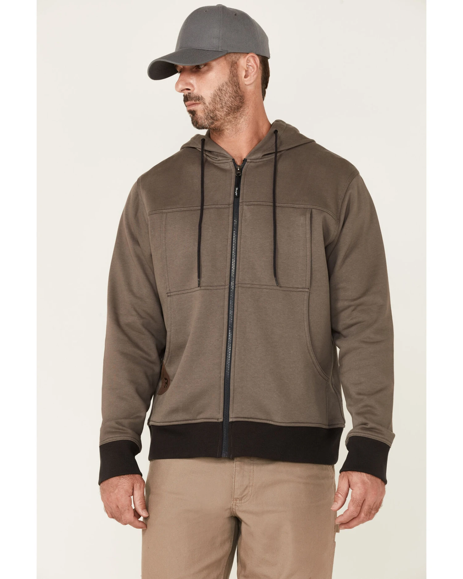 Wrangler Riggs Men's Tough Layer Zip-Front Hooded Work Jacket 5 Wrangler Riggs Men's Tough Layer Zip-Front Hooded Work Jacket - Image 3