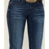 Ariat Women's R.E.A.L Mid Rise Candace Straight Jeans