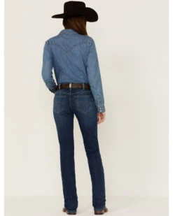 Ariat Women's R.E.A.L Mid Rise Candace Straight Jeans 8 Ariat Women's R.E.A.L Mid Rise Candace Straight Jeans -Western Cowboy Equipment Store 2000357676 400 P3