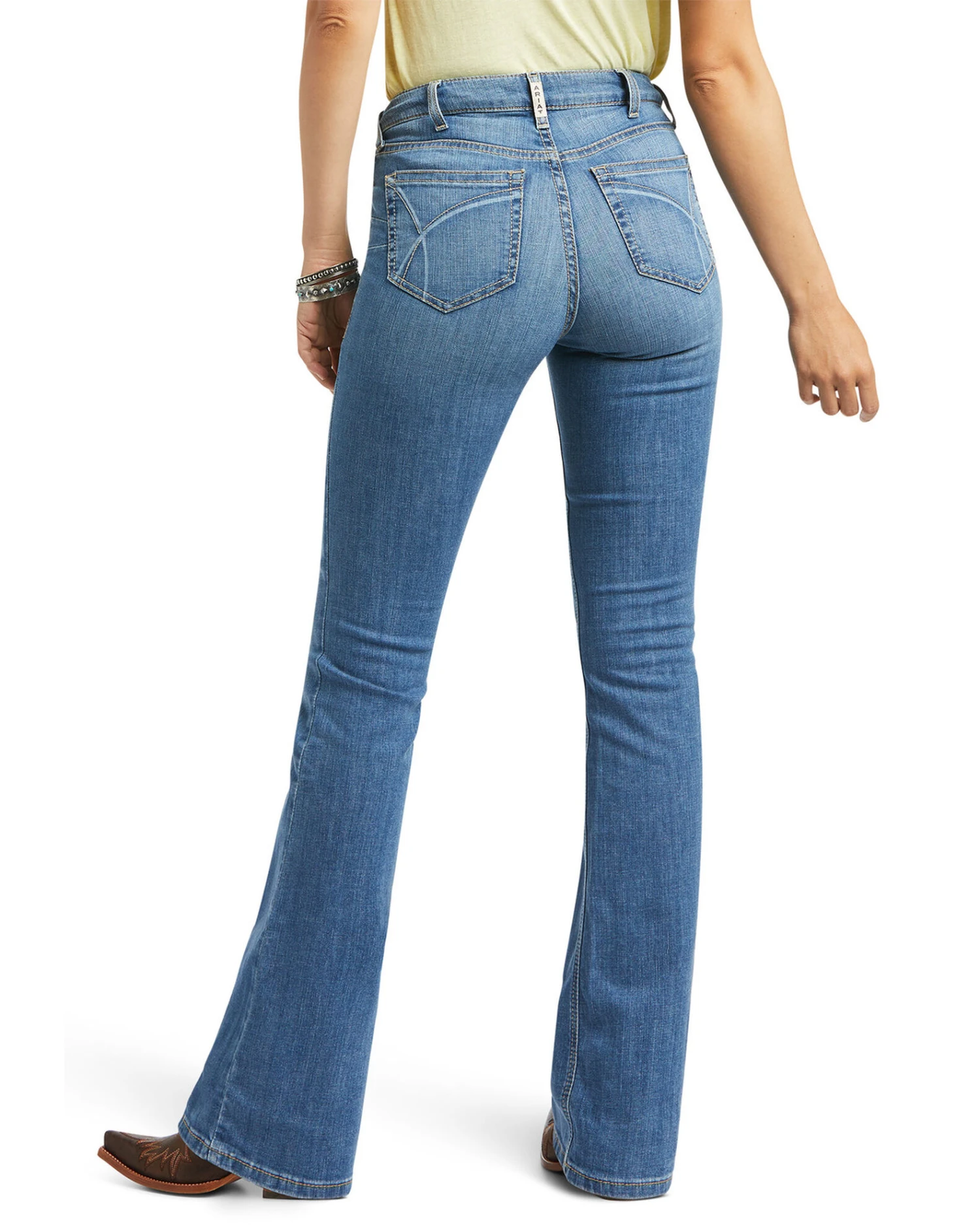 Ariat Women's R.E.A.L. Daniela High Rise Bootcut Jeans 7 Ariat Women's R.E.A.L. Daniela High Rise Bootcut Jeans - Image 5