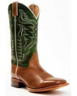 Cody James Men's Peridot Green Leather Western Boots - Broad Square Toe 14 Cody James Men's Peridot Green Leather Western Boots - Broad Square Toe -Western Cowboy Equipment Store 2000358811 300 P1