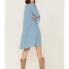 Roper Women's Southwestern Embroidered Bell Sleeve Denim Dress 2 Roper Women's Southwestern Embroidered Bell Sleeve Denim Dress -Western Cowboy Equipment Store 2000358930 400 P3