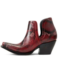 Ariat Women's Dixon Snake Print Western Booties - Snip Toe 11 Ariat Women's Dixon Snake Print Western Booties - Snip Toe -Western Cowboy Equipment Store 2000359005 600 P2