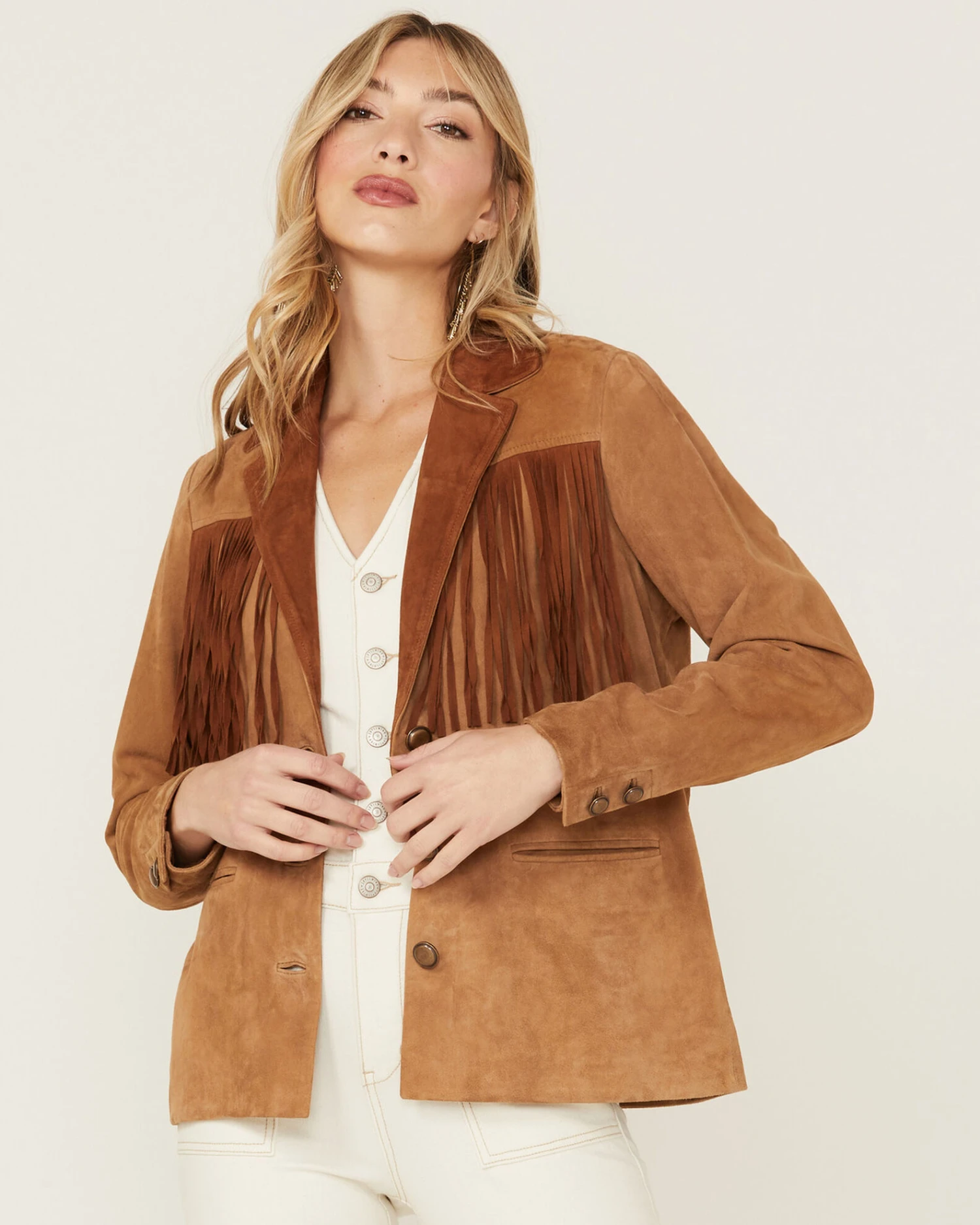 Idyllwind Women's Lena Belle Suede Fringe Jacket 5 Idyllwind Women's Lena Belle Suede Fringe Jacket - Image 3