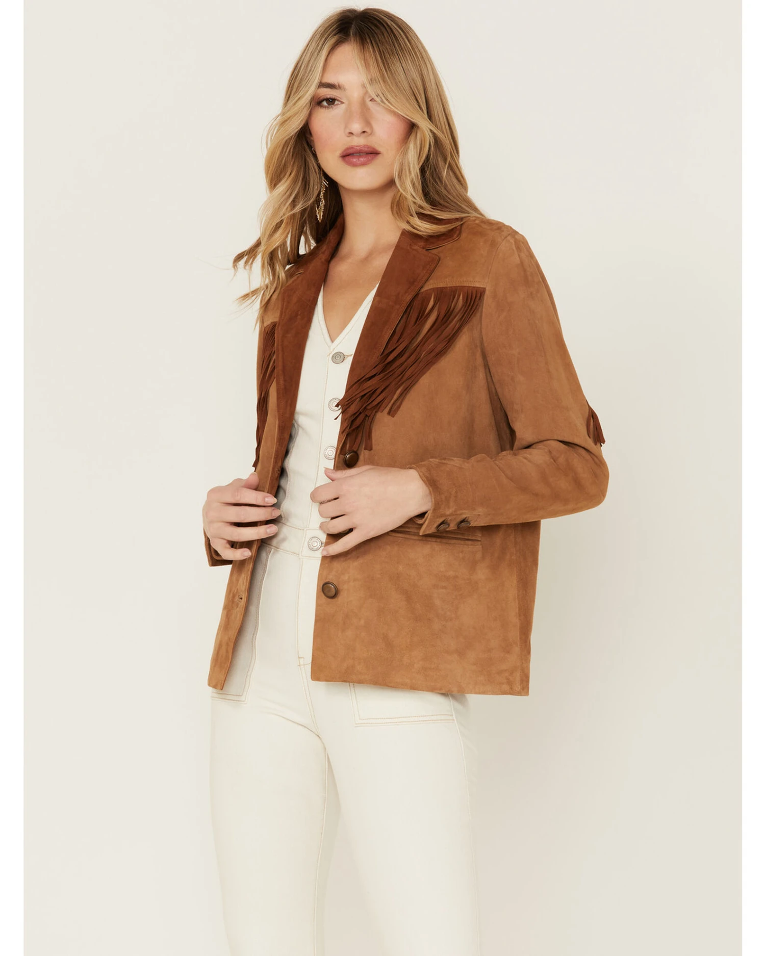 Idyllwind Women's Lena Belle Suede Fringe Jacket 4 Idyllwind Women's Lena Belle Suede Fringe Jacket - Image 2