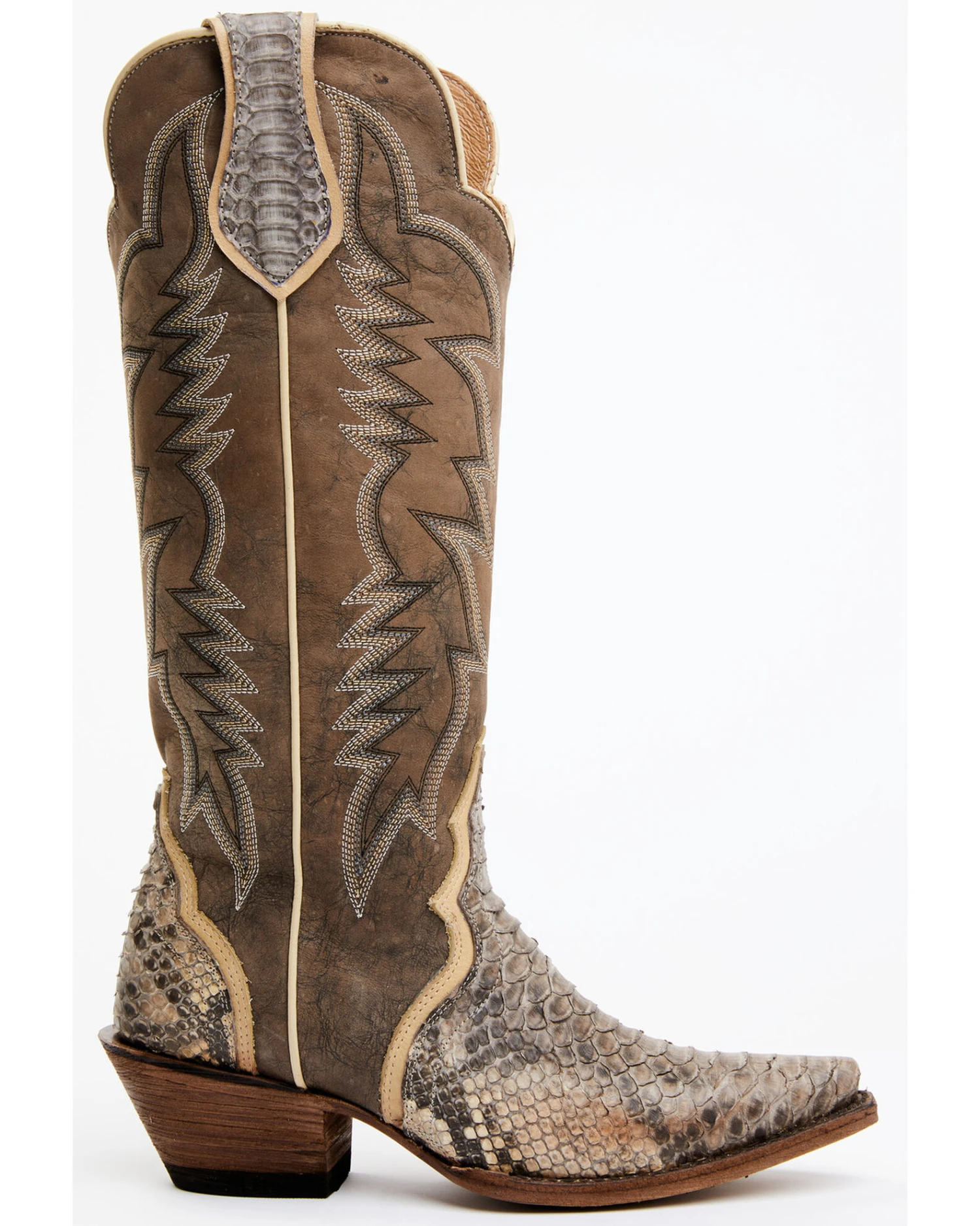 Idyllwind Women's Triad Exotic Python Western Boot - Snip Toe 9 Idyllwind Women's Triad Exotic Python Western Boot - Snip Toe - Image 7