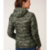 Roper Women's Camo Quilted Puffer Hooded Jacket 1 Roper Women's Camo Quilted Puffer Hooded Jacket -Western Cowboy Equipment Store 2000360008 340 P2