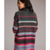 Stetson Women's Striped Oversized Knit Open-Front Cardigan 2 Stetson Women's Striped Oversized Knit Open-Front Cardigan -Western Cowboy Equipment Store 2000360060 900 P2