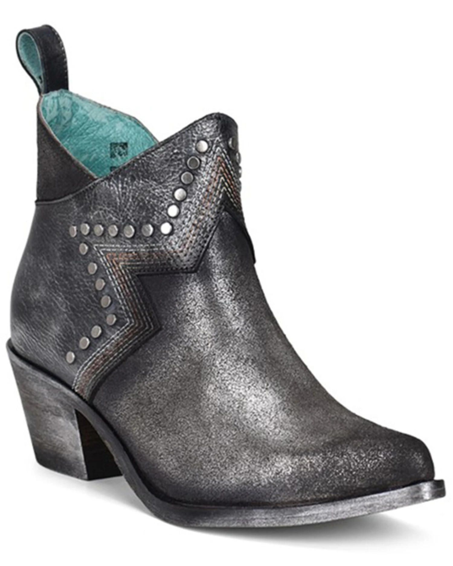 Corral Women's Studded & Embroidered Fashion Booties - Pointed Toe 3 Corral Women's Studded & Embroidered Fashion Booties - Pointed Toe