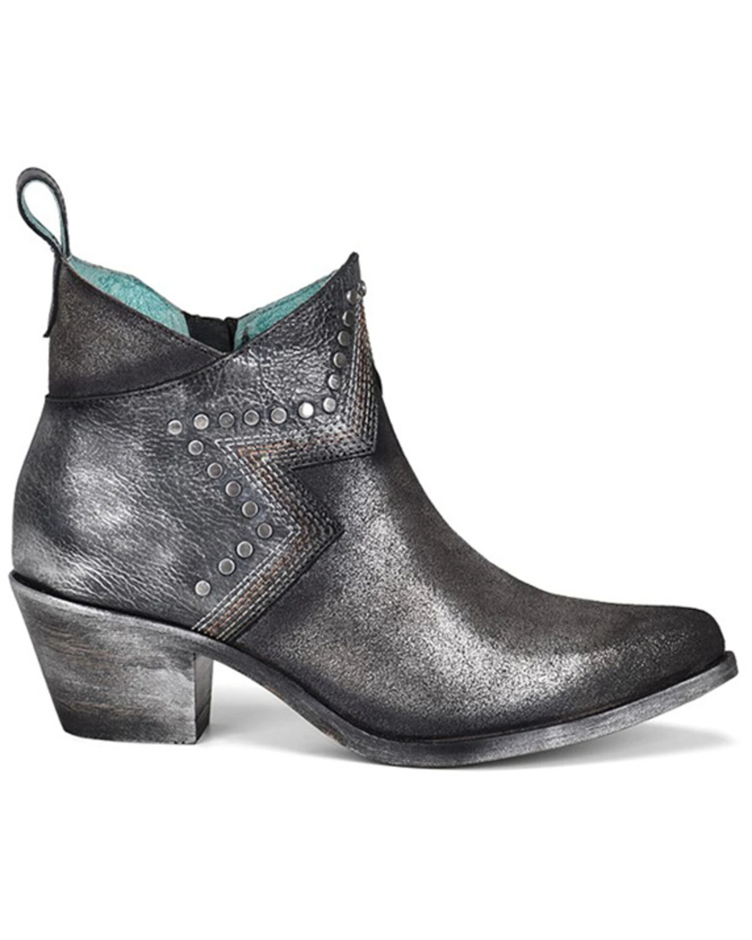 Corral Women's Studded & Embroidered Fashion Booties - Pointed Toe 5 Corral Women's Studded & Embroidered Fashion Booties - Pointed Toe - Image 3