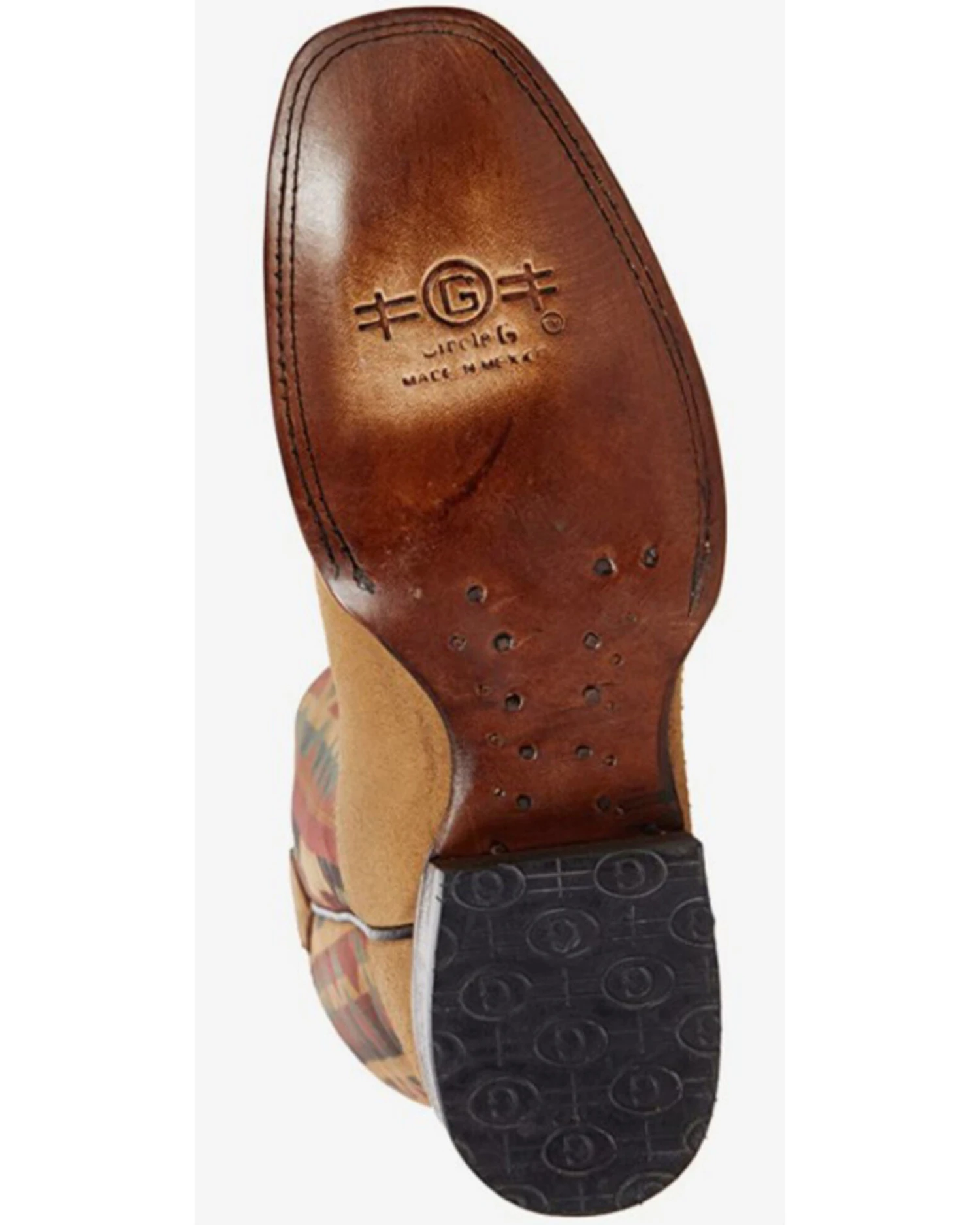 Corral Women's Straw Embroidery Western Boots - Square Toe 4 Corral Women's Straw Embroidery Western Boots - Square Toe - Image 2