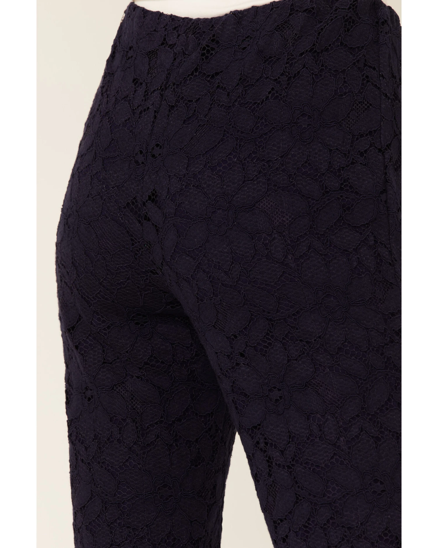 Free People Women's Disco Wild Laces Pull On Flare Pants 6 Free People Women's Disco Wild Laces Pull On Flare Pants - Image 4