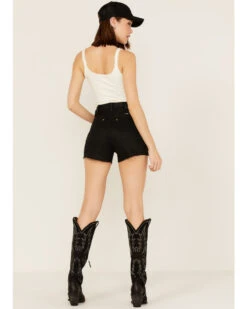 Wrangler X Fender Women's High Rise Festival Shorts 9 Wrangler X Fender Women's High Rise Festival Shorts -Western Cowboy Equipment Store 2000360370 001 P3