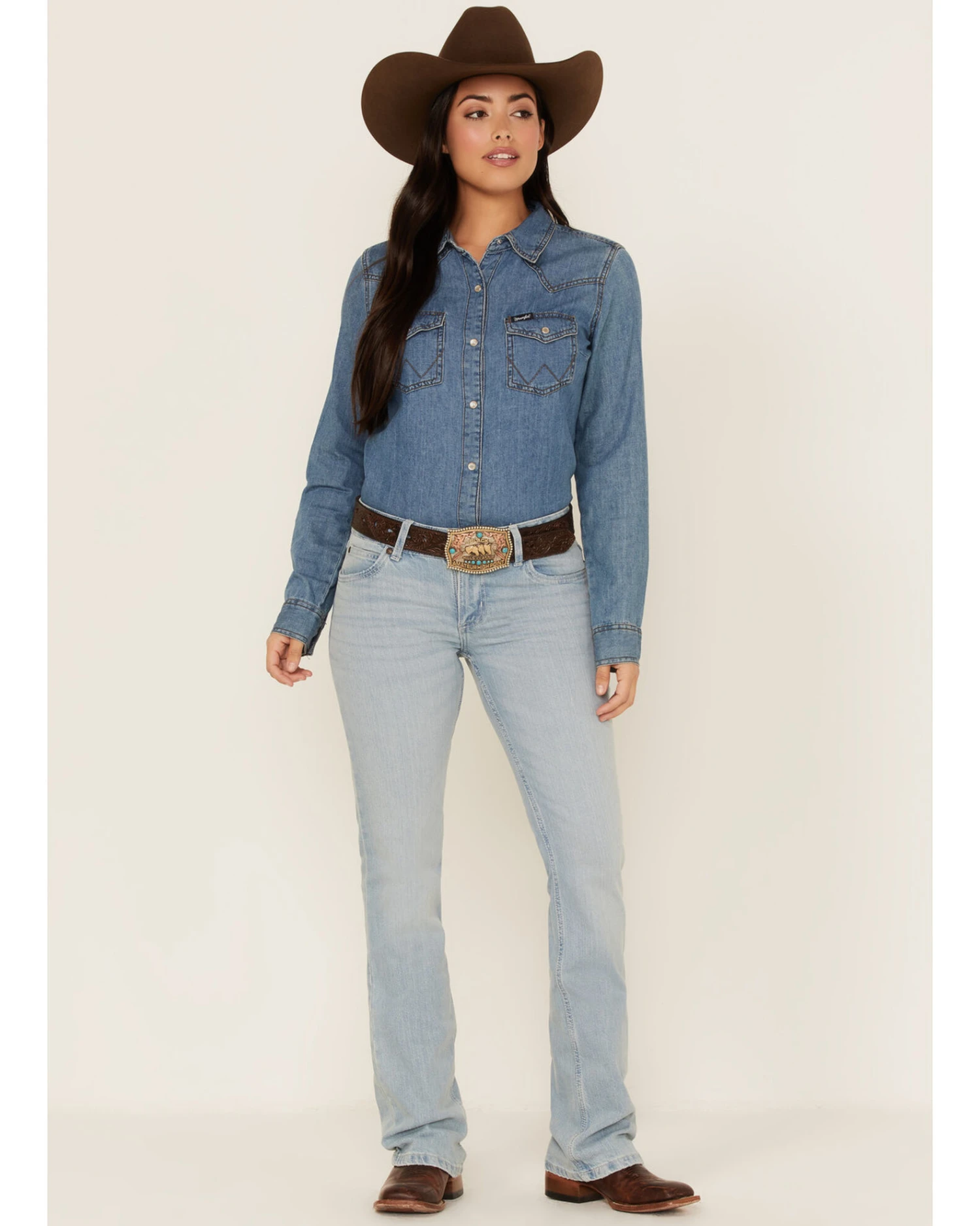 Wrangler Retro Women's Mae Bootcut Jeans 6 Wrangler Retro Women's Mae Bootcut Jeans - Image 4