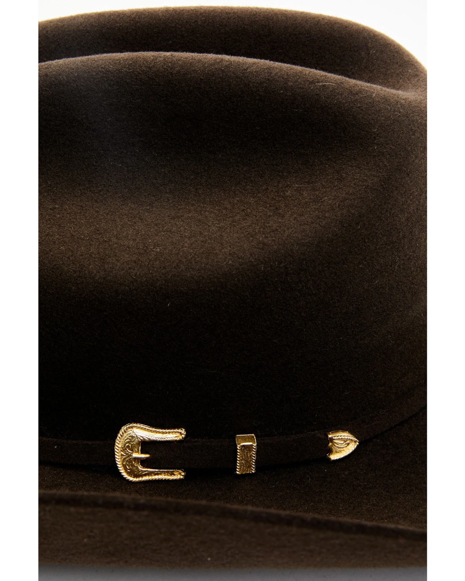 Cody James Men's 3X Self Buckle Band Wool Felt Western Hat 4 Cody James Men's 3X Self Buckle Band Wool Felt Western Hat - Image 2