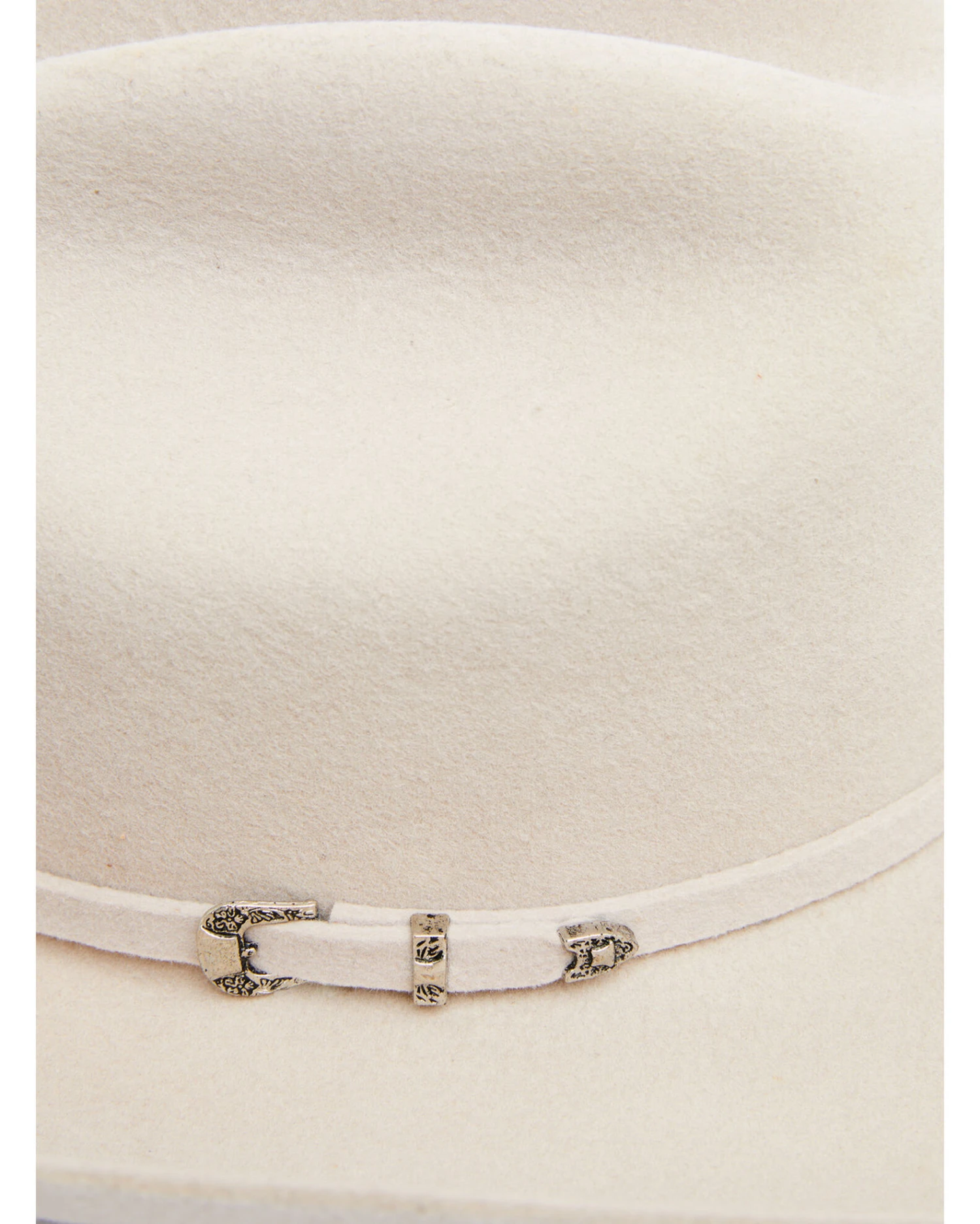 Cody James Men's 3X Silver Belly Self Buckle Band Wool Felt Western Hat 4 Cody James Men's 3X Silver Belly Self Buckle Band Wool Felt Western Hat - Image 2